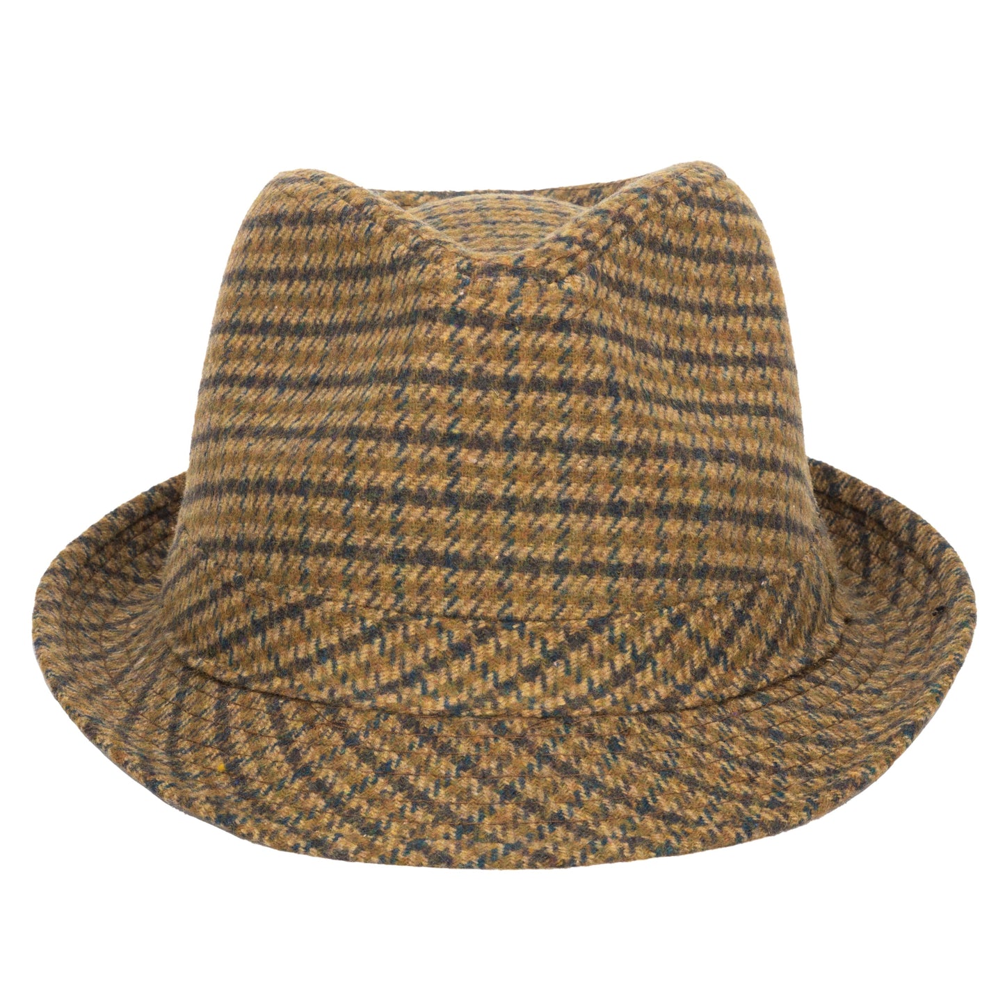 Men's Houndstooth Plaid Fedora