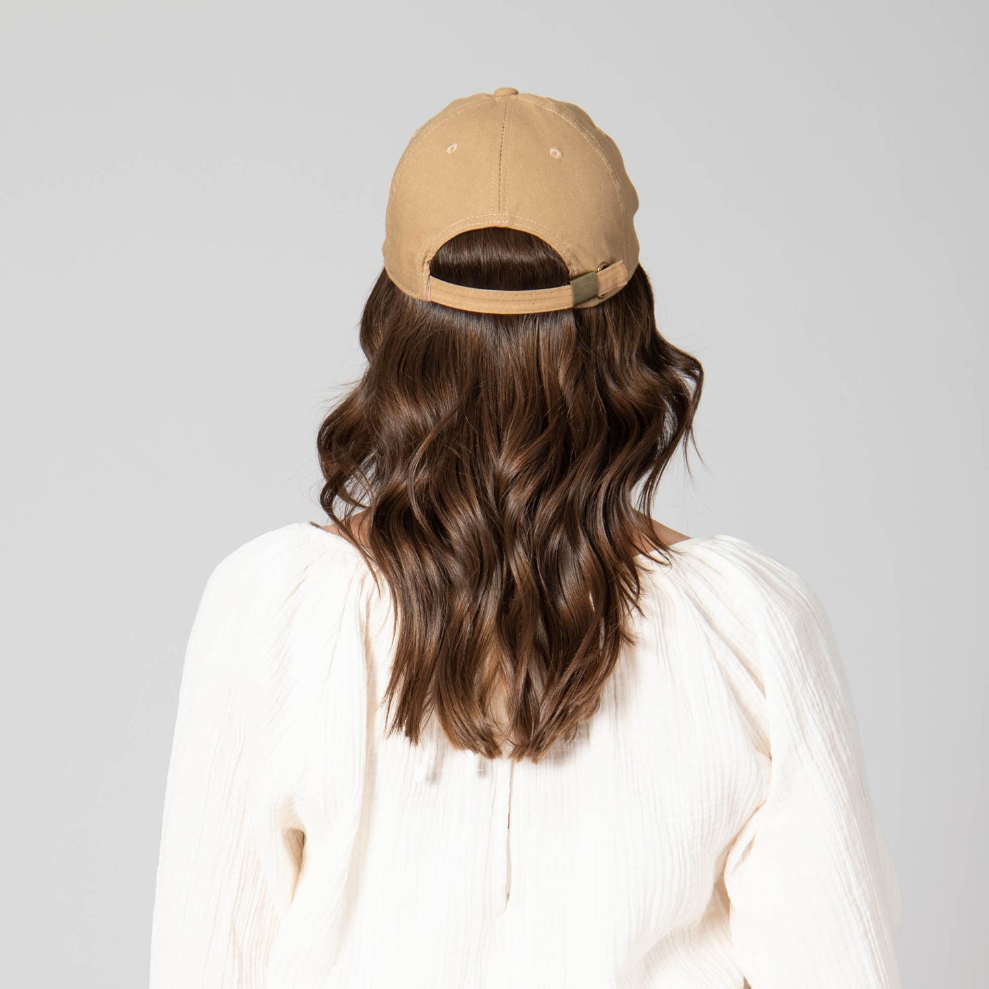 Partly Cloudy - Women's Cut and Sew Linen Ball Cap