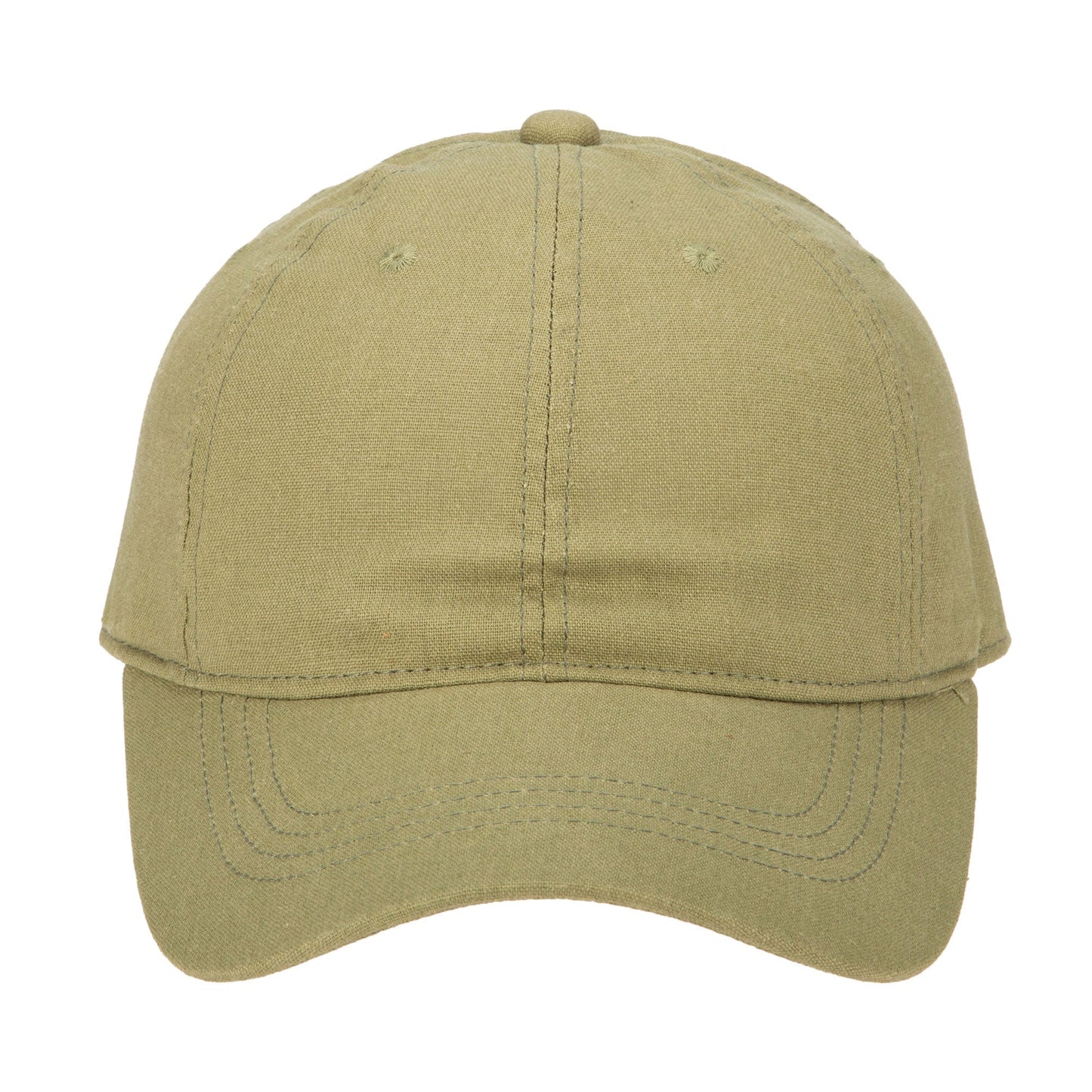 Partly Cloudy - Women's Cut and Sew Linen Ball Cap
