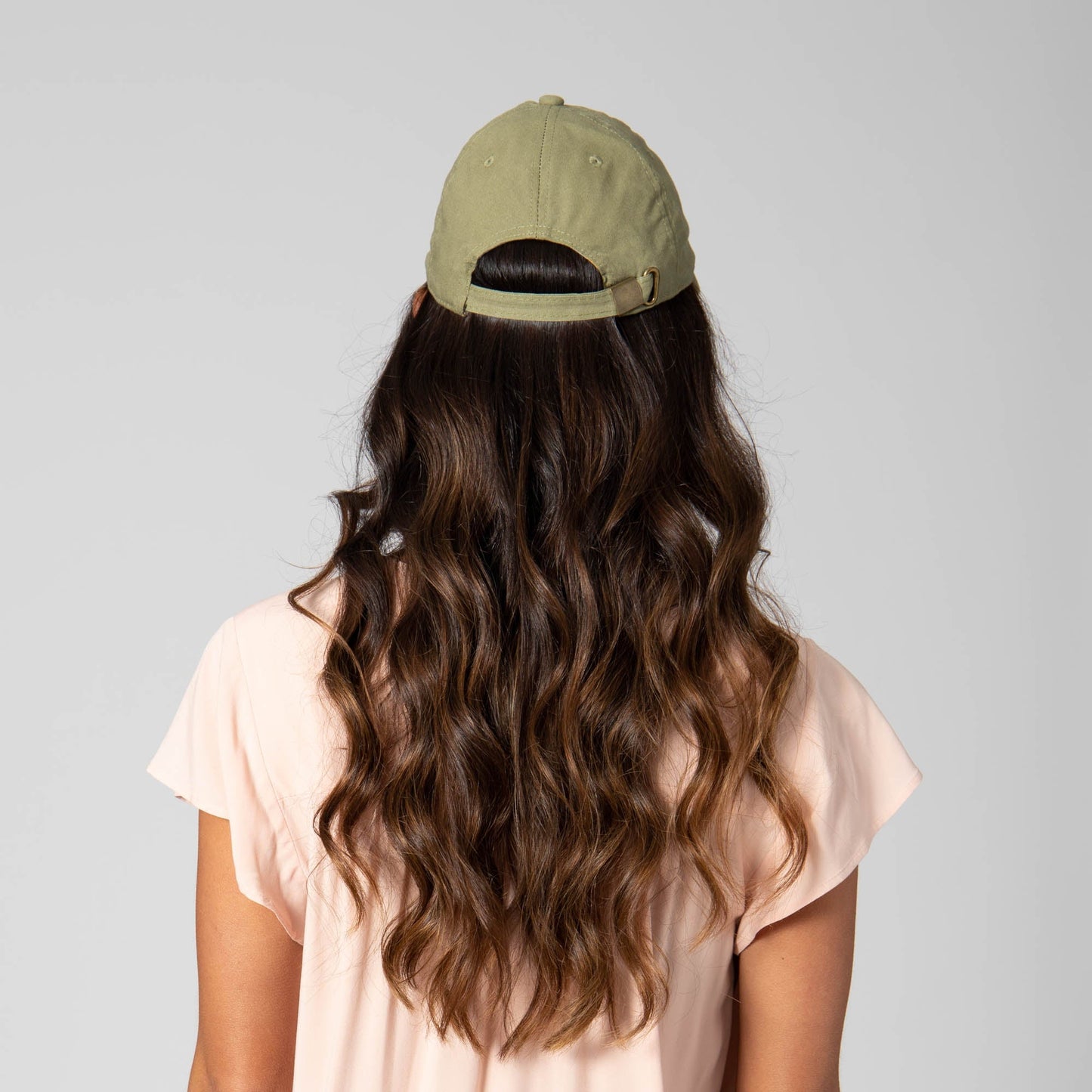 Partly Cloudy - Women's Cut and Sew Linen Ball Cap