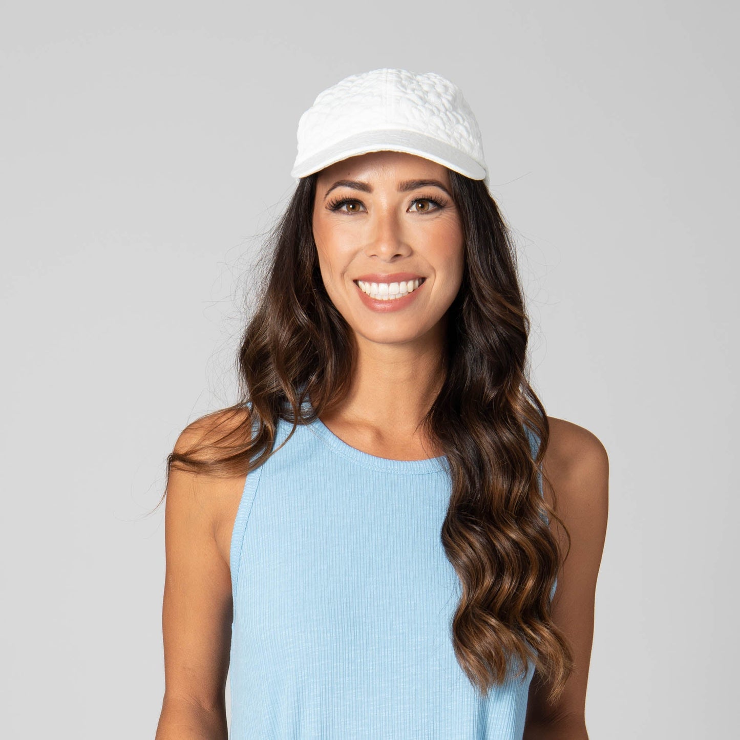 Women's Floral Textured Cap