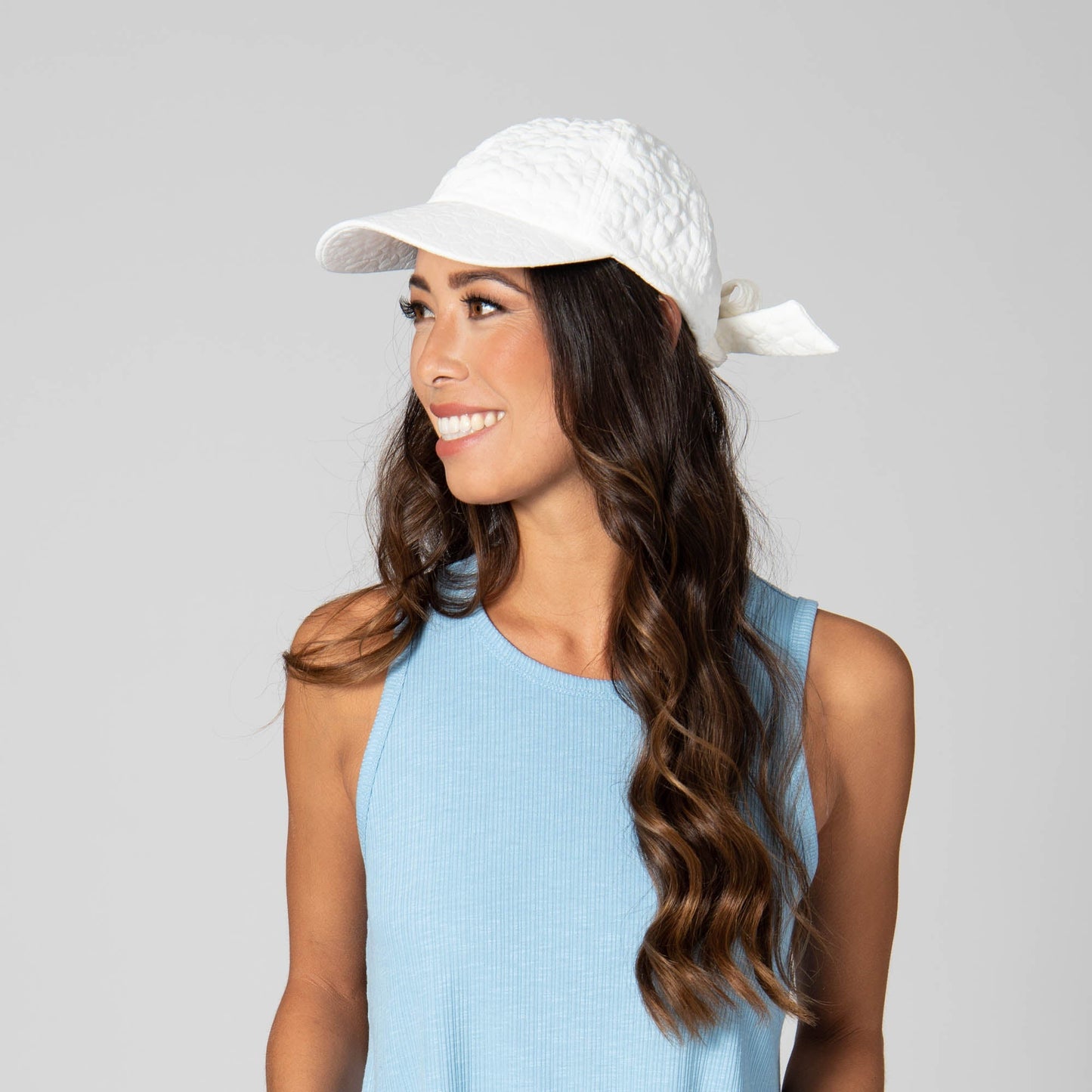 Women's Floral Textured Cap