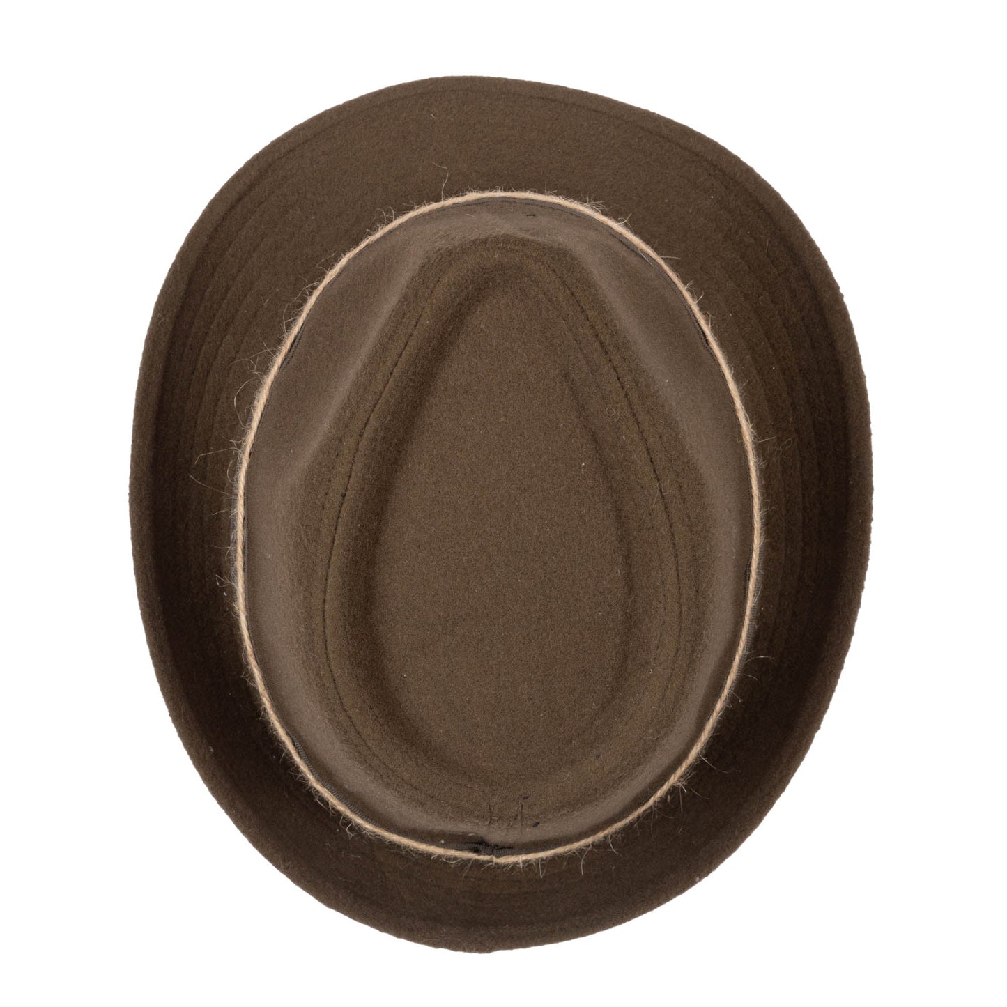 Faux Felt Stingy Brim Fedora