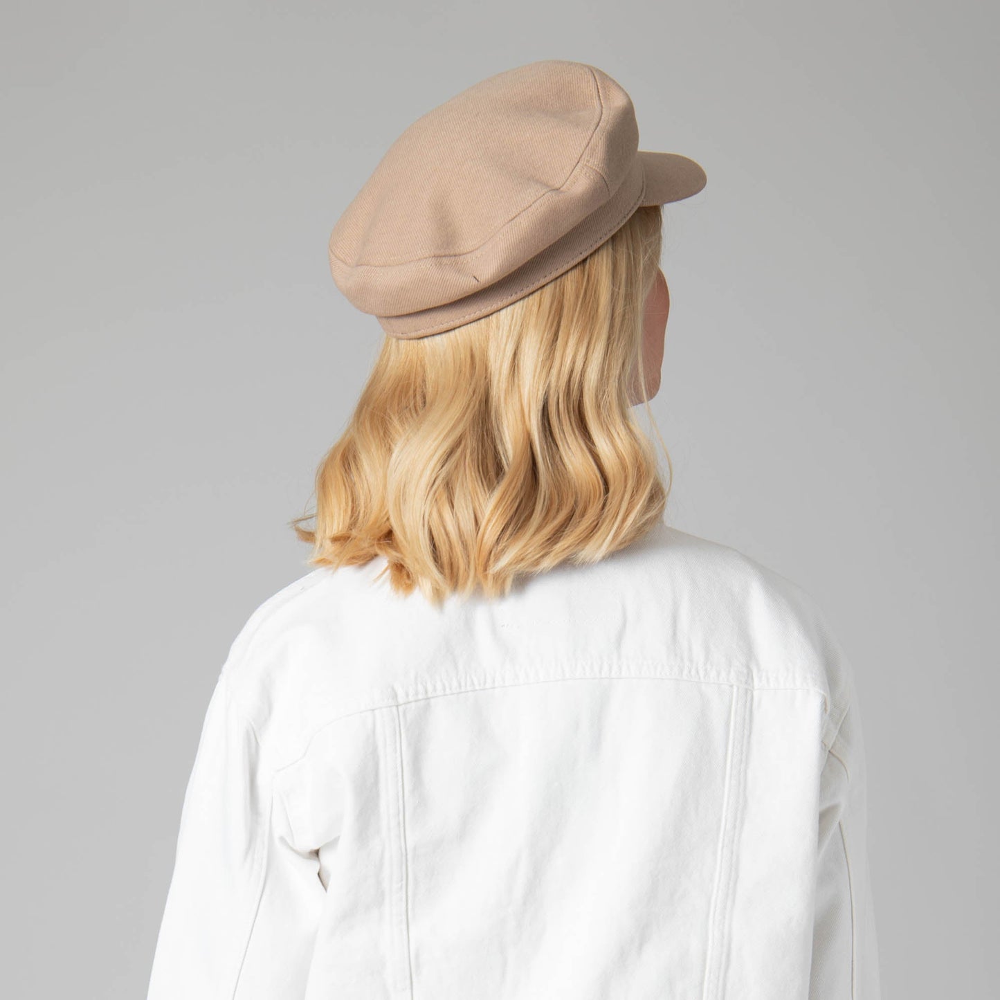 Solid Brushed Poly Twill Fisherman Cap