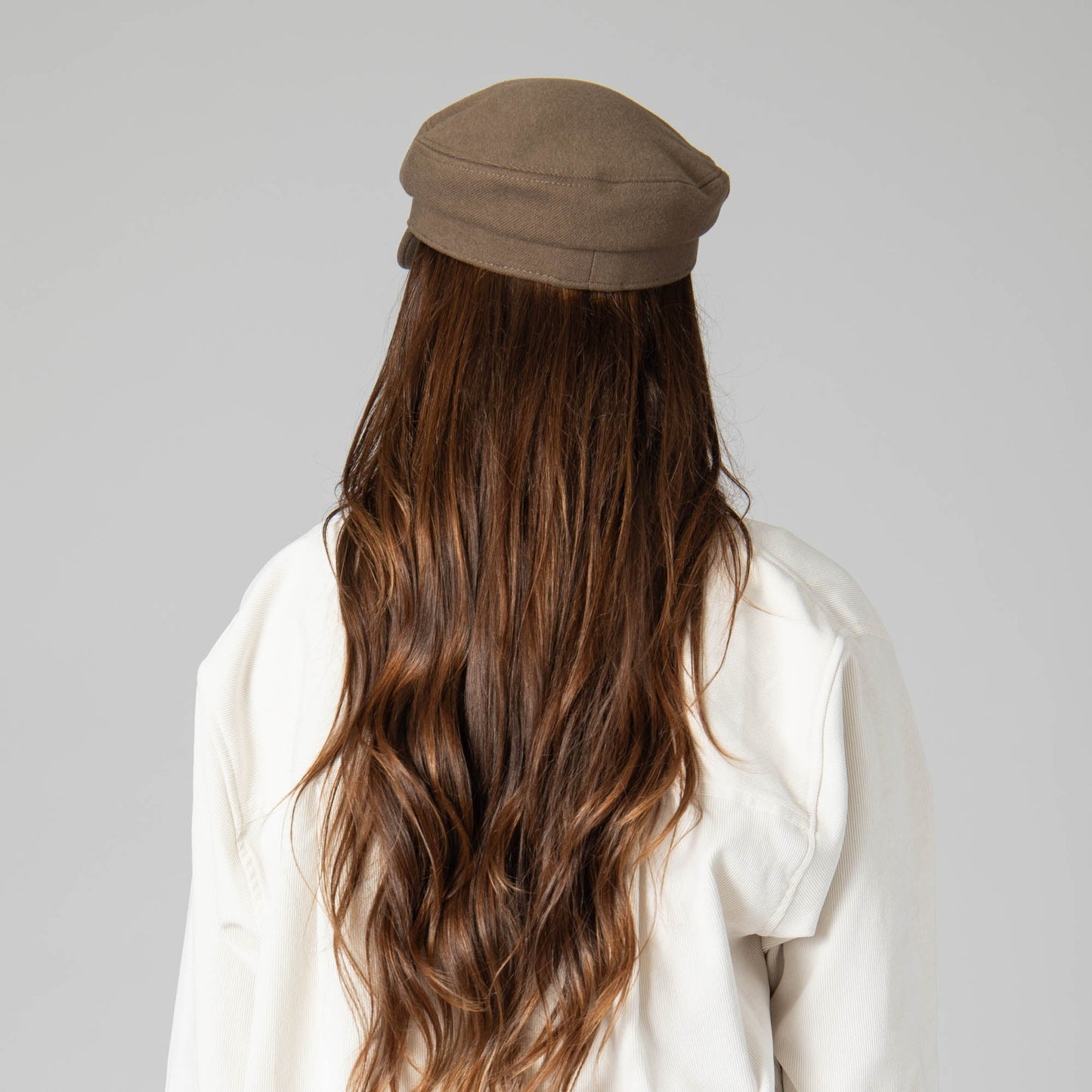 Solid Brushed Poly Twill Fisherman Cap