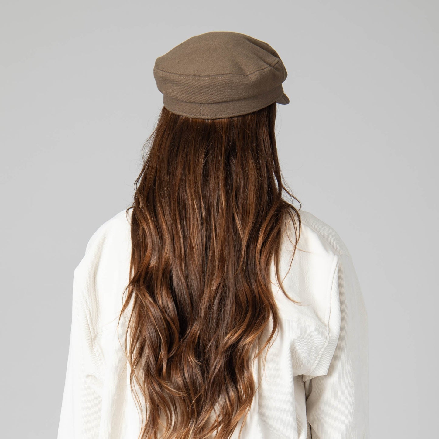 Solid Brushed Poly Twill Fisherman Cap