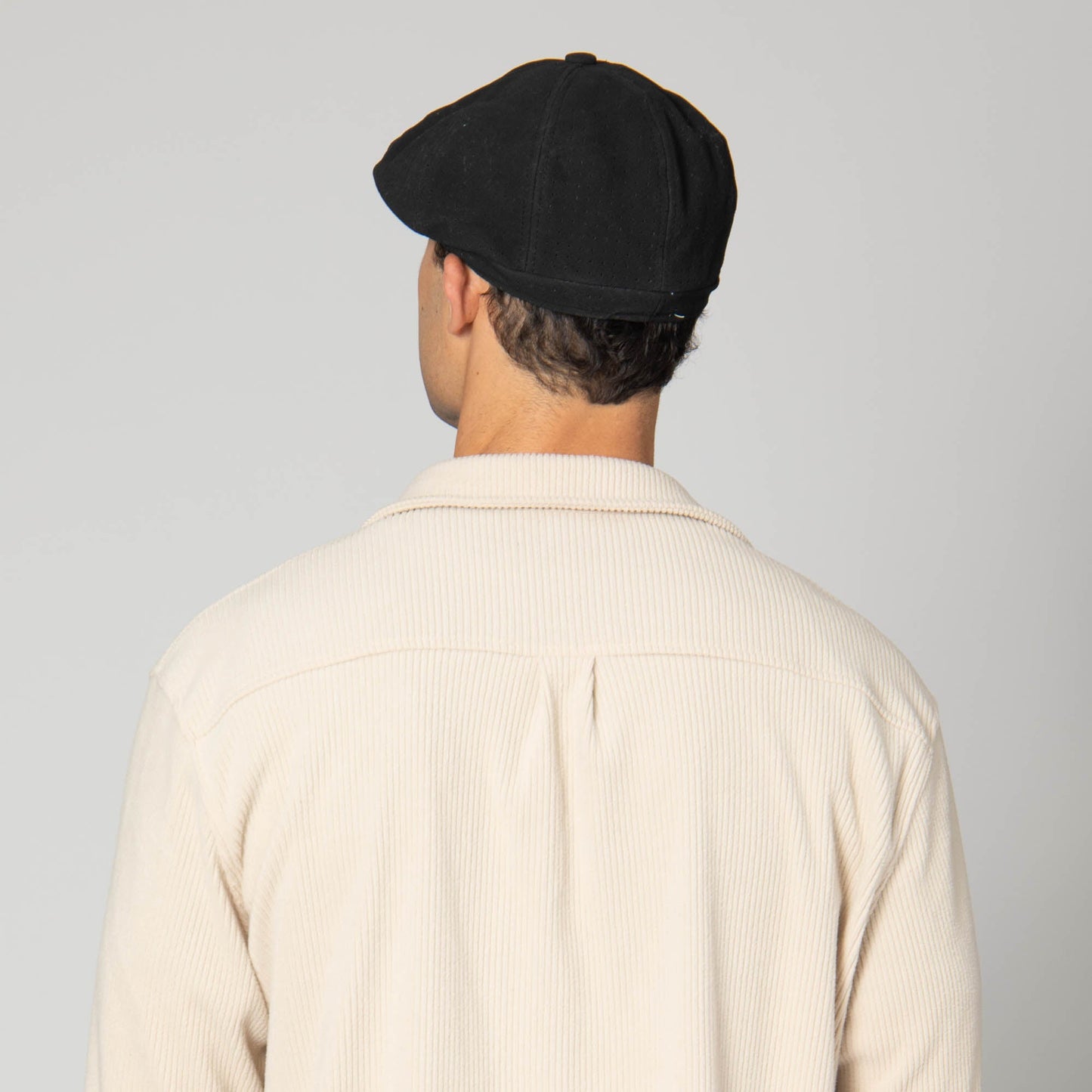 Men's Suede Newsboy Cap
