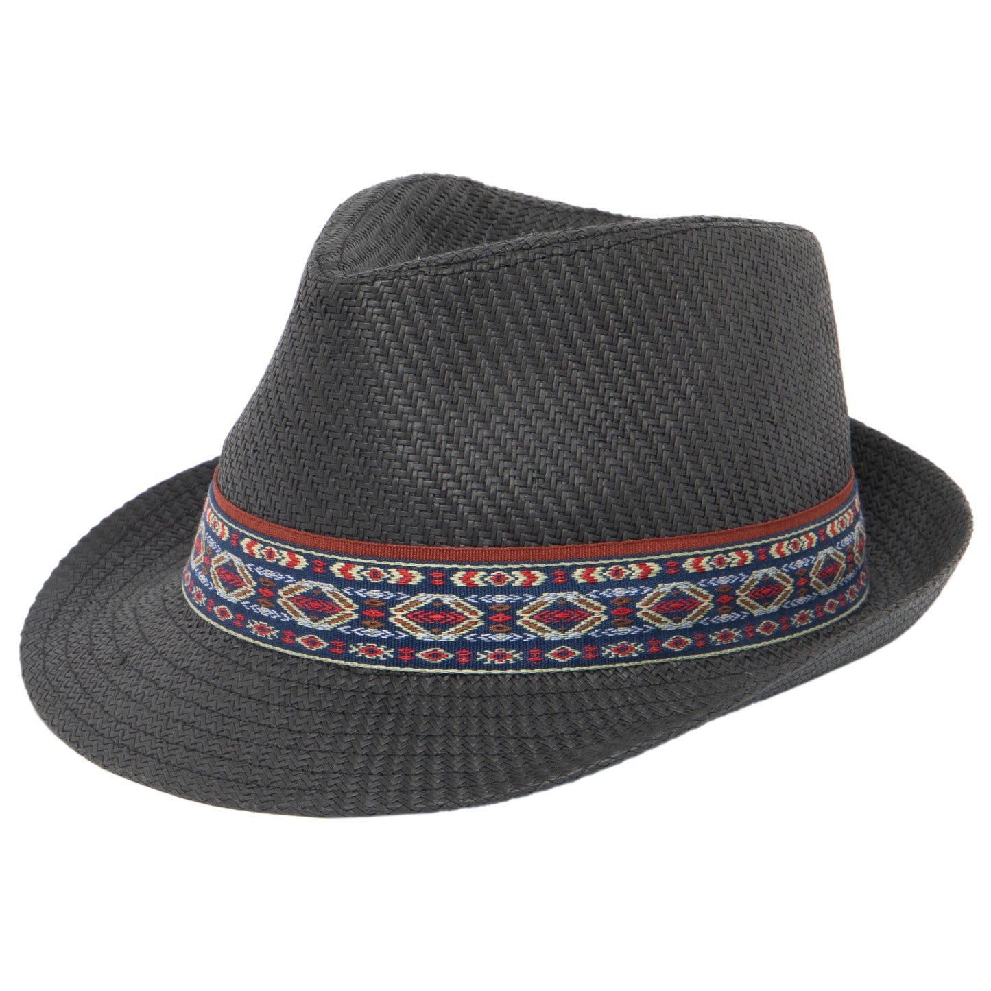 Mens Cut and Sew Paper Stingy Brim Fedora