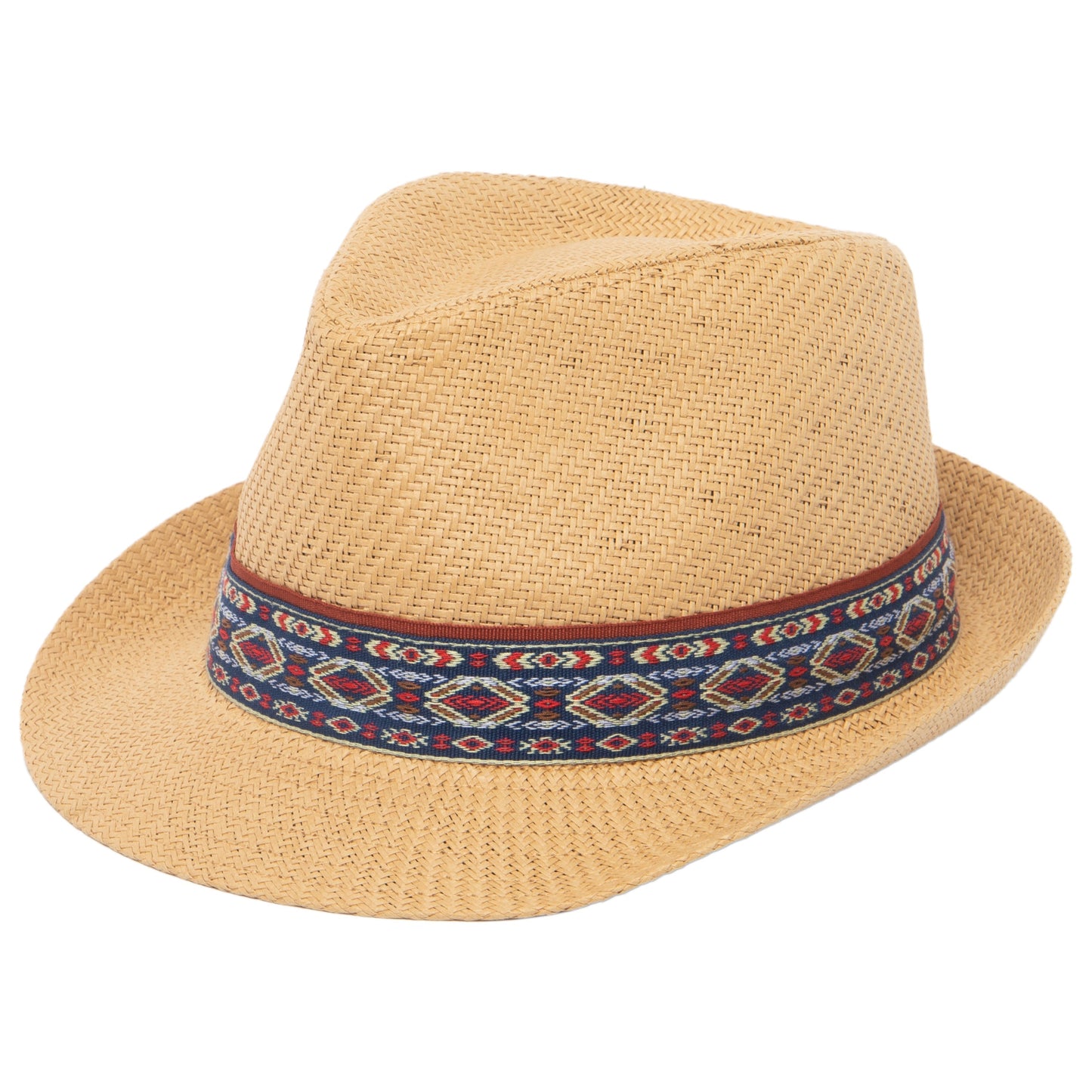 Mens Cut and Sew Paper Stingy Brim Fedora