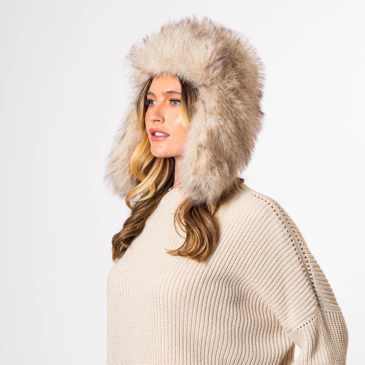 Pazza Trapper - Faux Fur with Inner Velour Lining