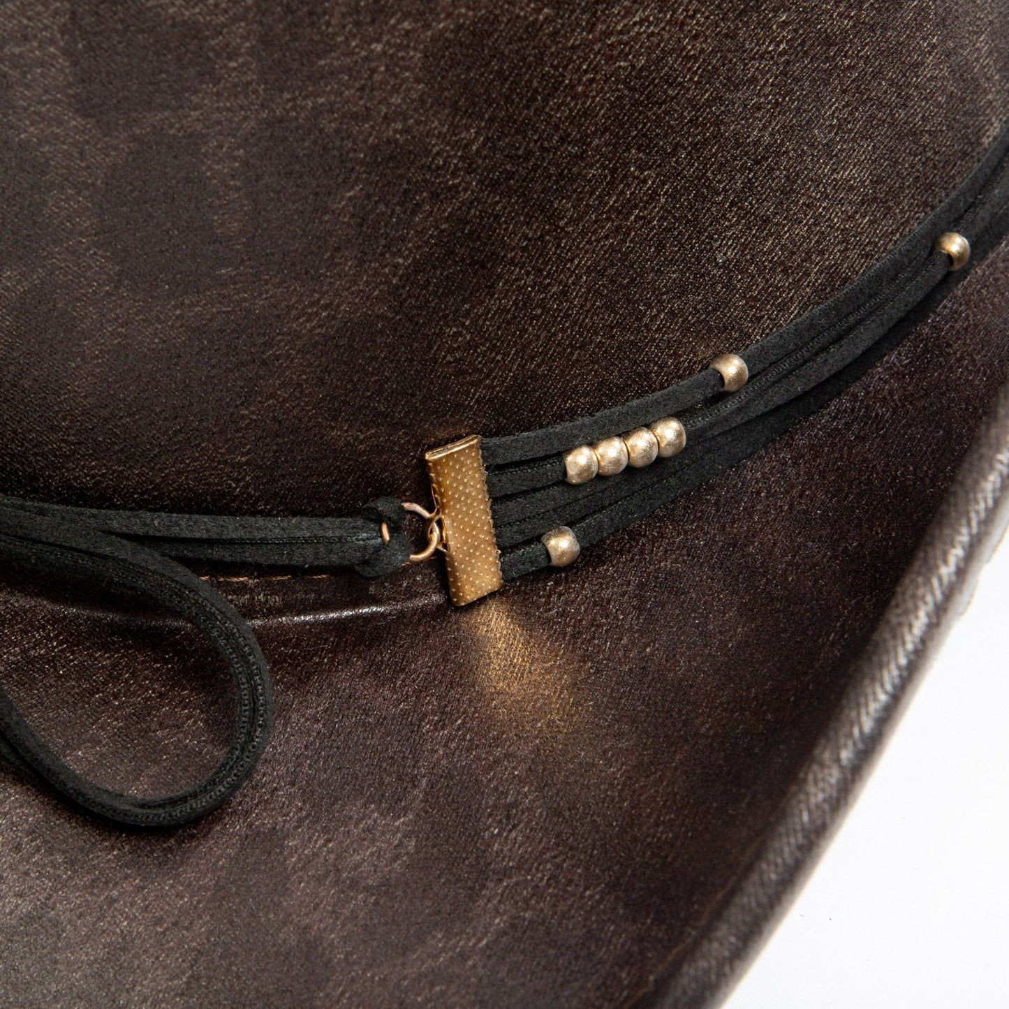 Leopard Printed Cattlemans's Crease Cowboy