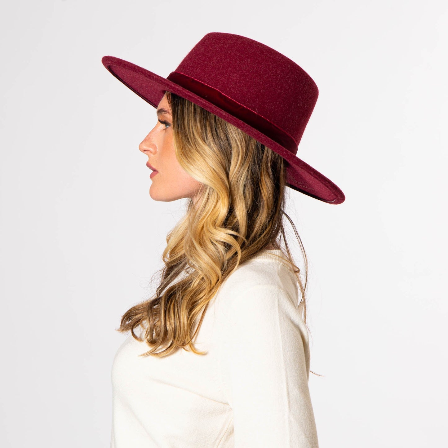 Women's Tear Drop Fedora
