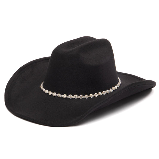 Anna Maria - Cattleman's Crease Cowboy with Rhinestone Band