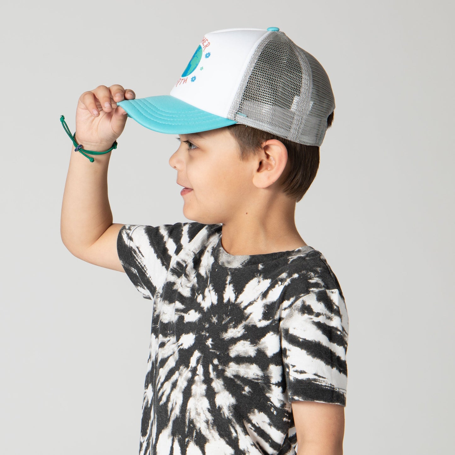 3-7 Yr Kid's Mother Earth Trucker Cap