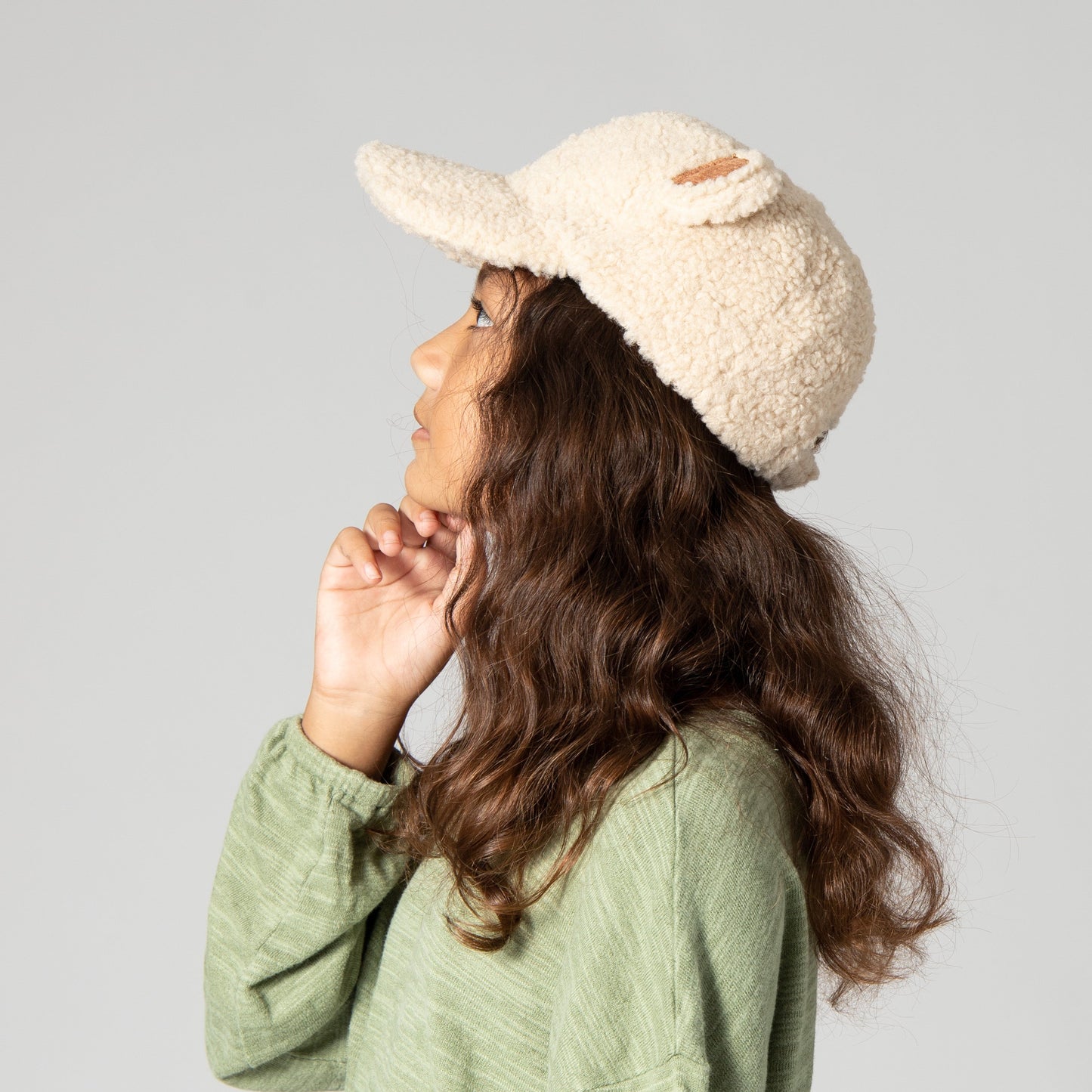 Kids Critter Sherpa Cap
