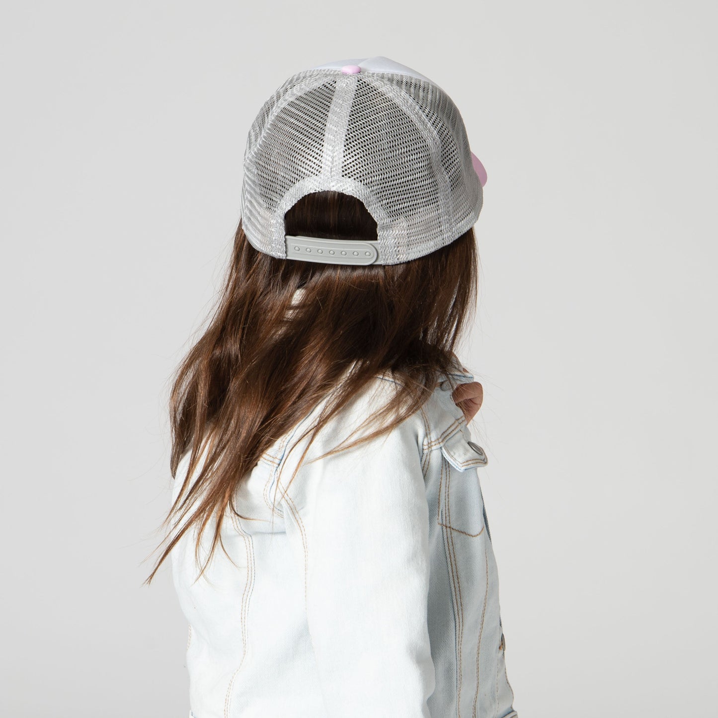 3-7 Year Kid Flowers Trucker Cap