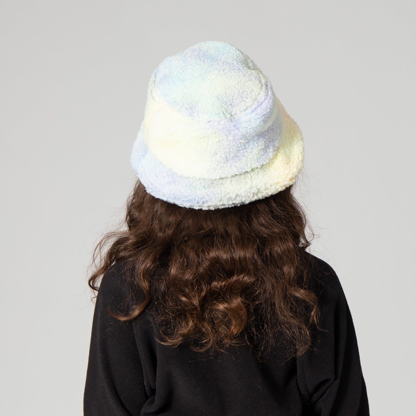 Kid's Tie-Dye Sherpa Bucket