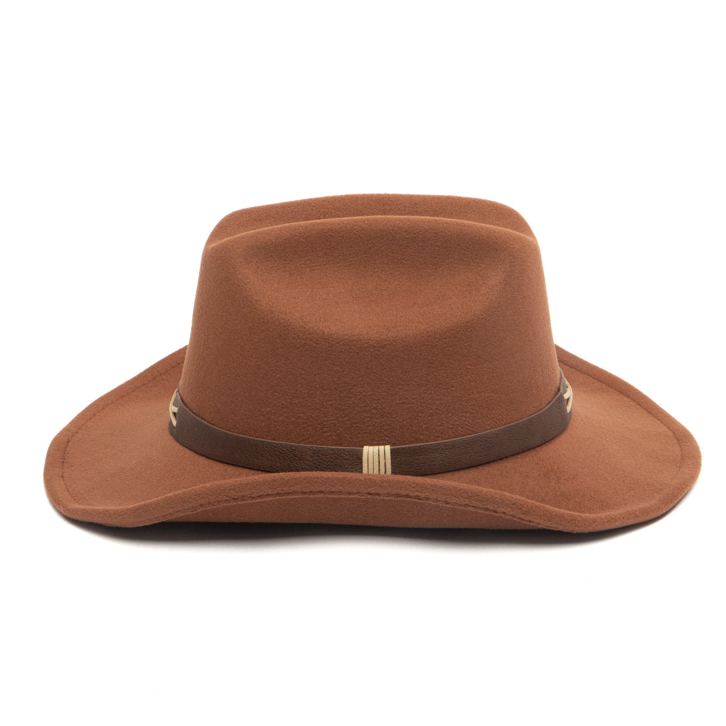 Nino - Kids Cattleman's Crease Cowboy with Contrast X Stitching