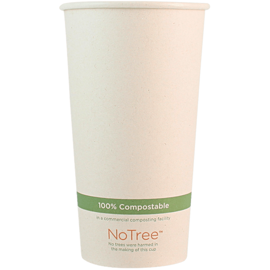 World Centric 20 oz NoTree Paper Hot Cup (QTY:1000)
