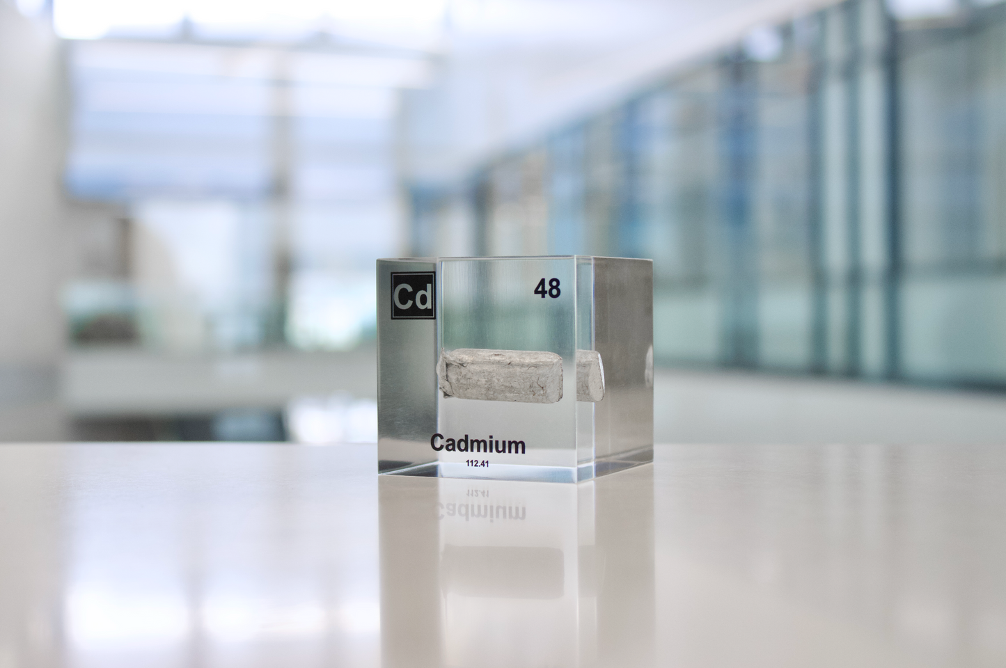 Cadmium Element Cube