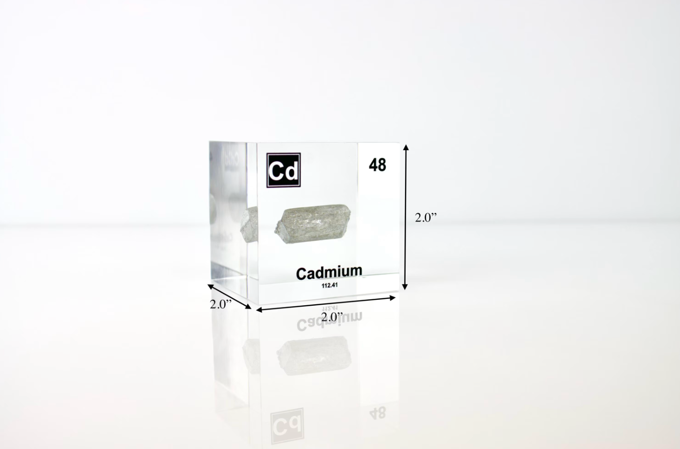 Cadmium Element Cube