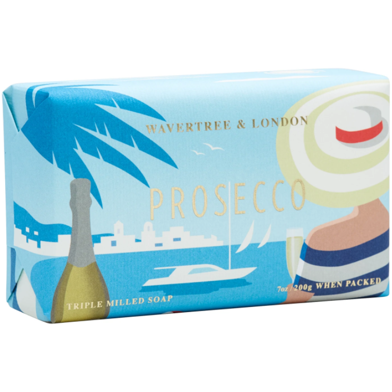 Wavertree & London Prosecco Luxury Soap Bar 7 Ounces