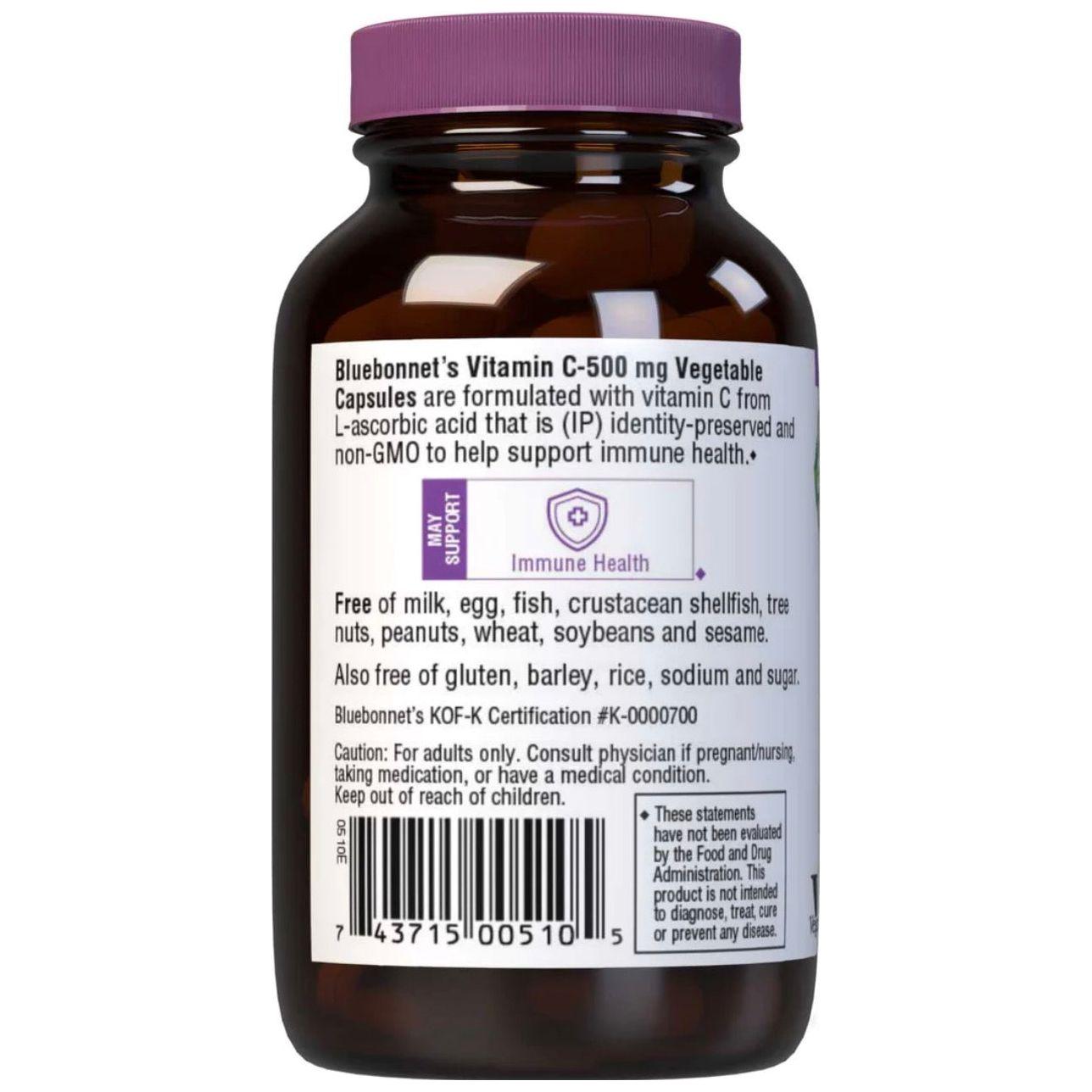 Blue Bonnet C-500, 90 Vegetable Capsules