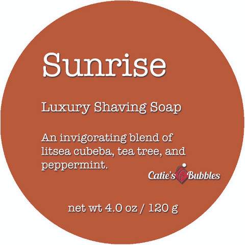 Catie's Bubbles Sunrise Shaving Collection