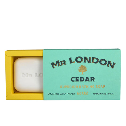 Mr London Cedar No 02 Superior Bathing Soap for Men 280g/10oz