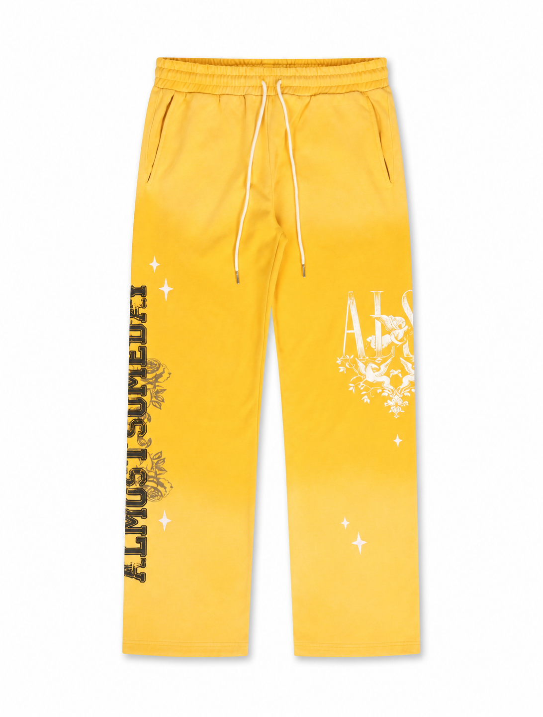 Almost Someday League Flair Sweatpants - Yellow