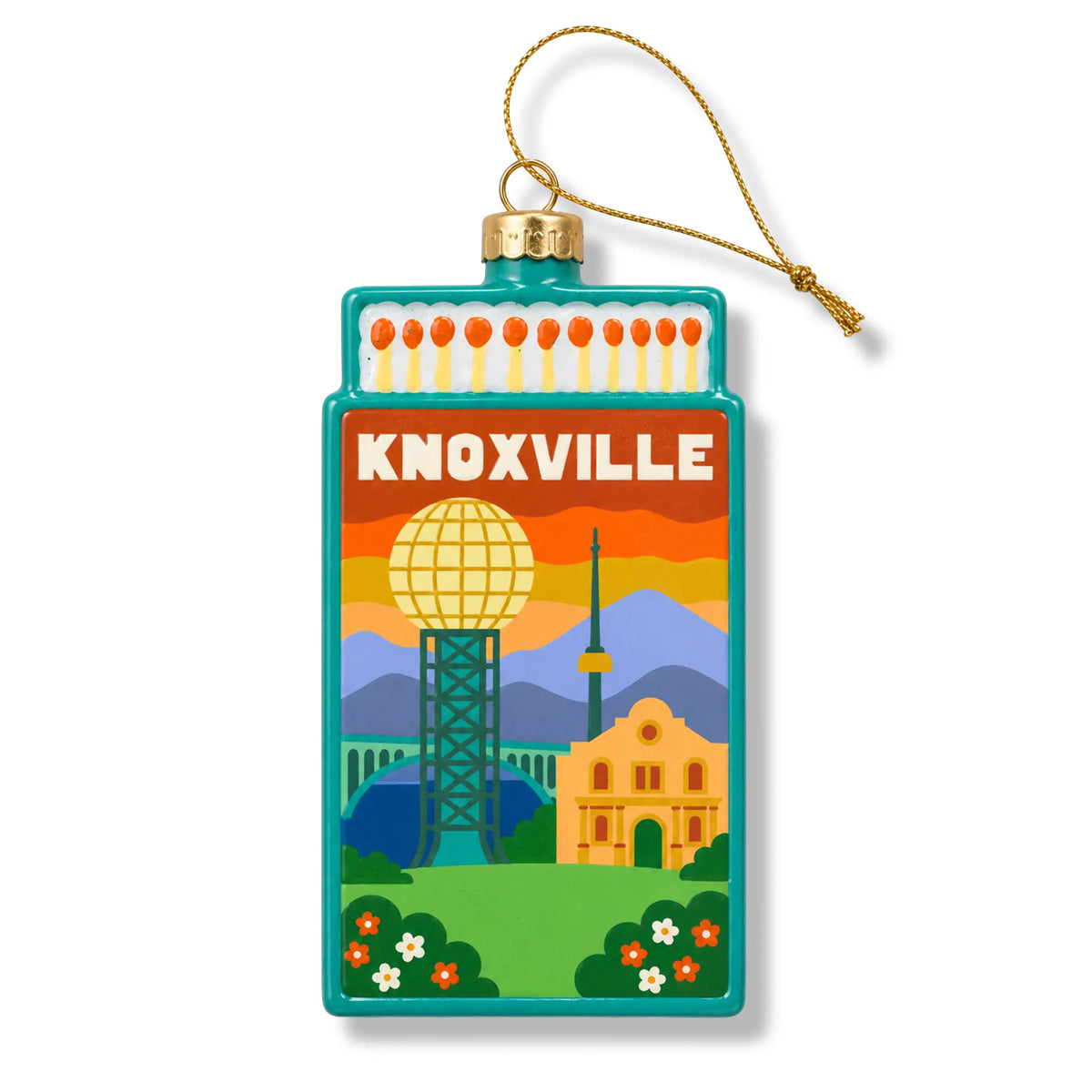 Knoxville Matchbook Ornament