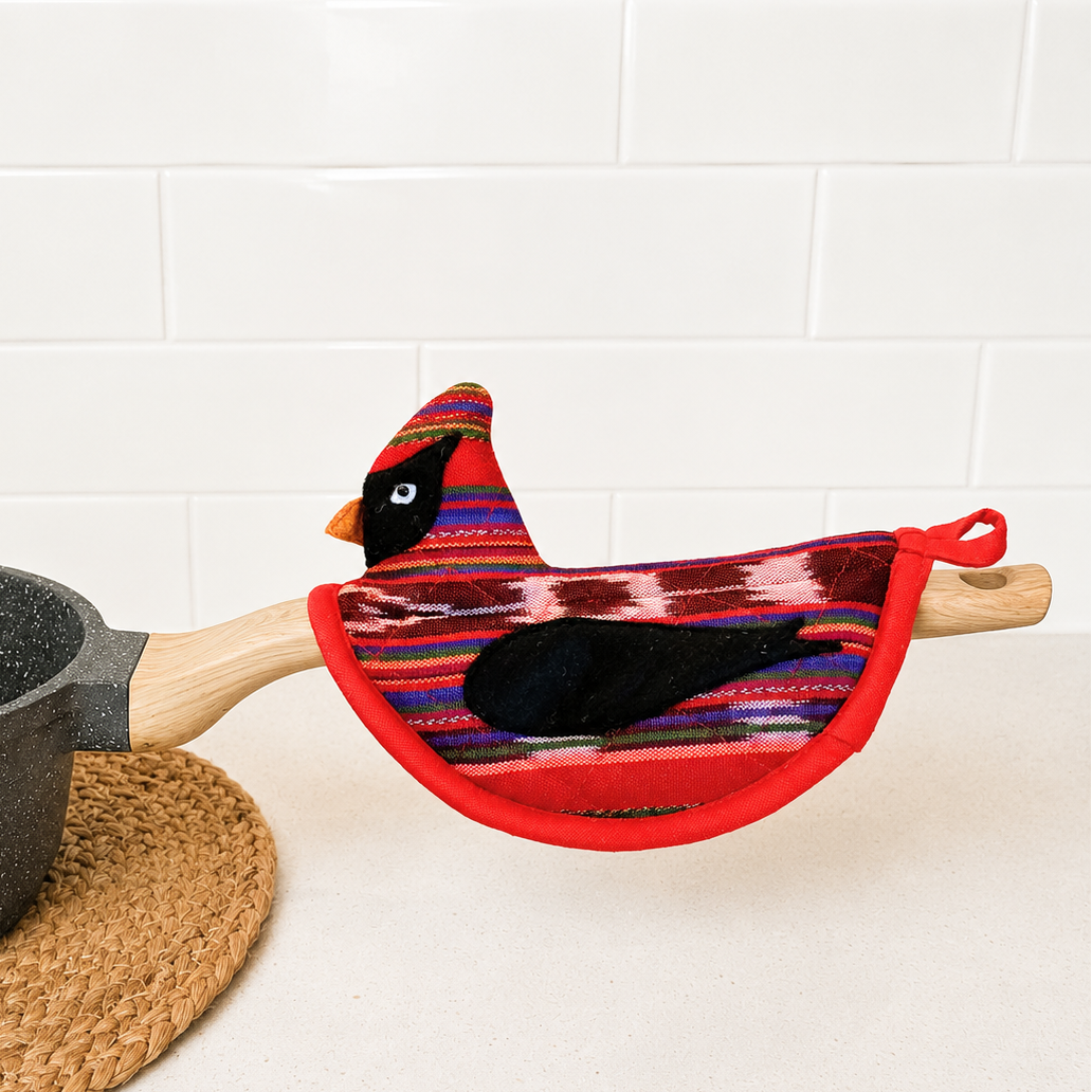 Cardinal Pot Holder