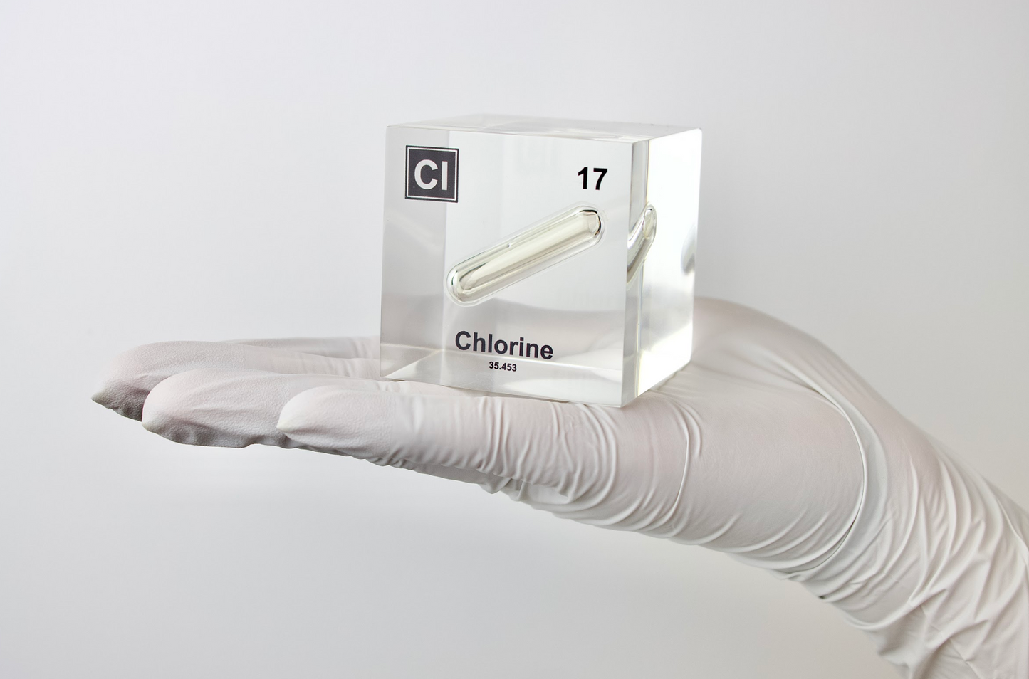 Chlorine Element Cube