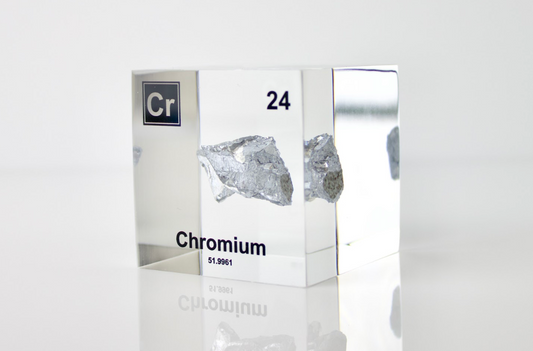 Chromium Element Cube
