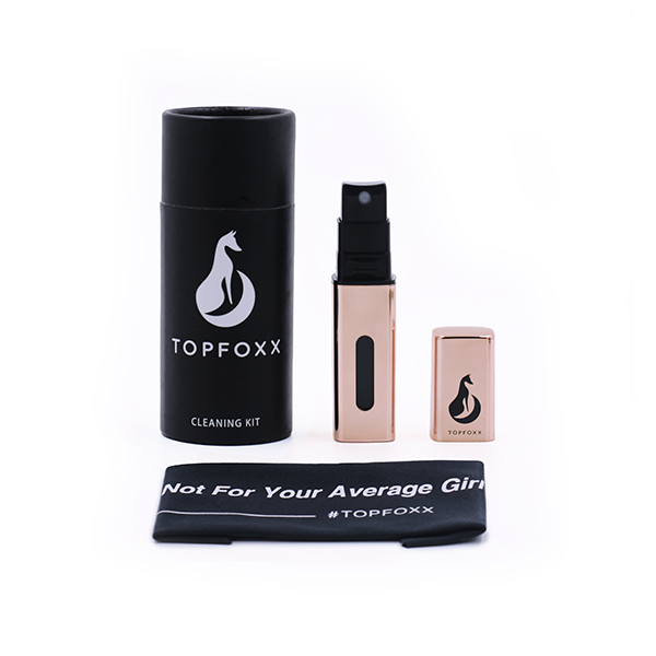 Cleaning Care Kit - Black - Rose Gold
