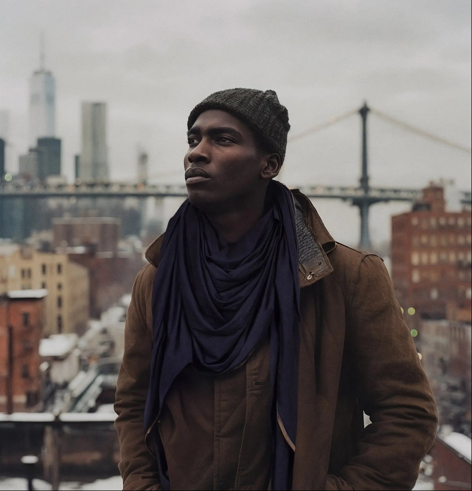 Clear Night Sky Scarf - Osadia Concept Store