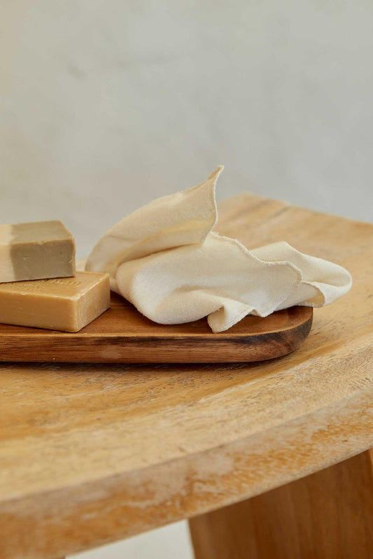 Raw Silk Exfoliating Make-up Removing Cloth (3-Pack)