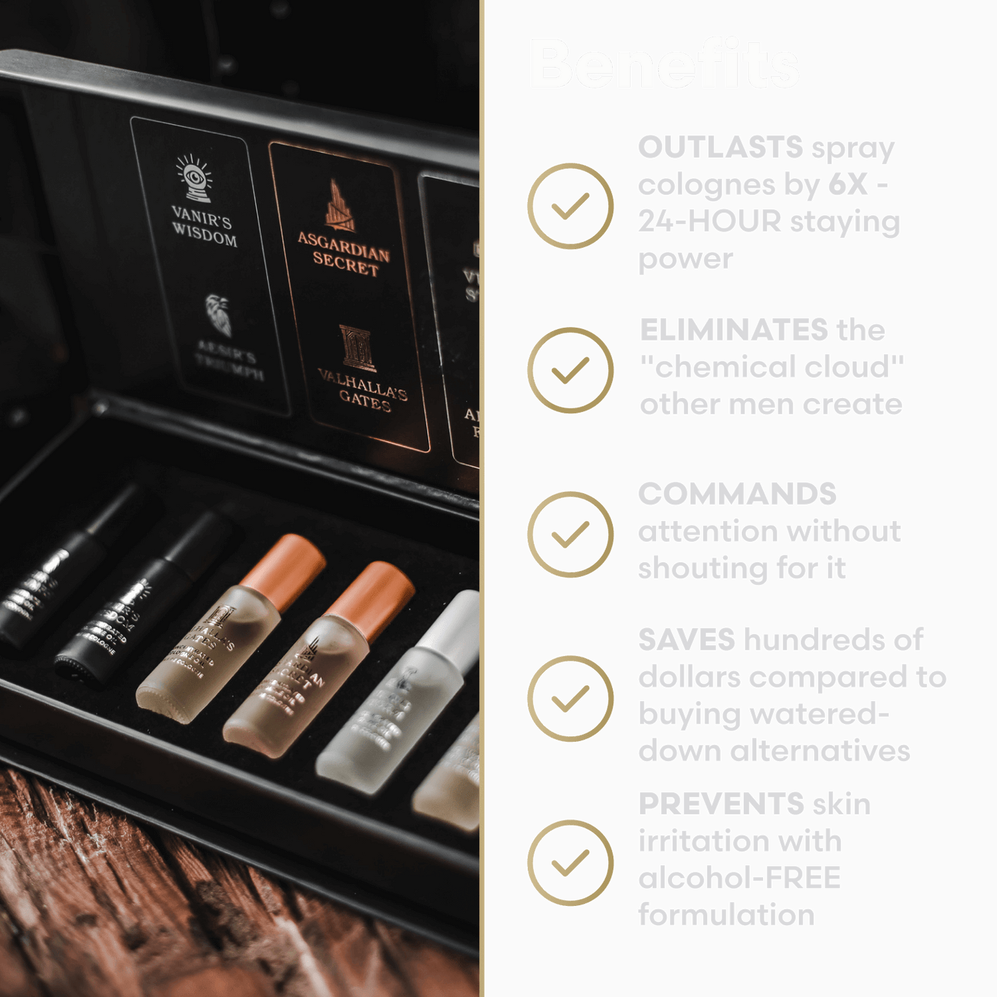 Viking Cologne Oil Sample Kit