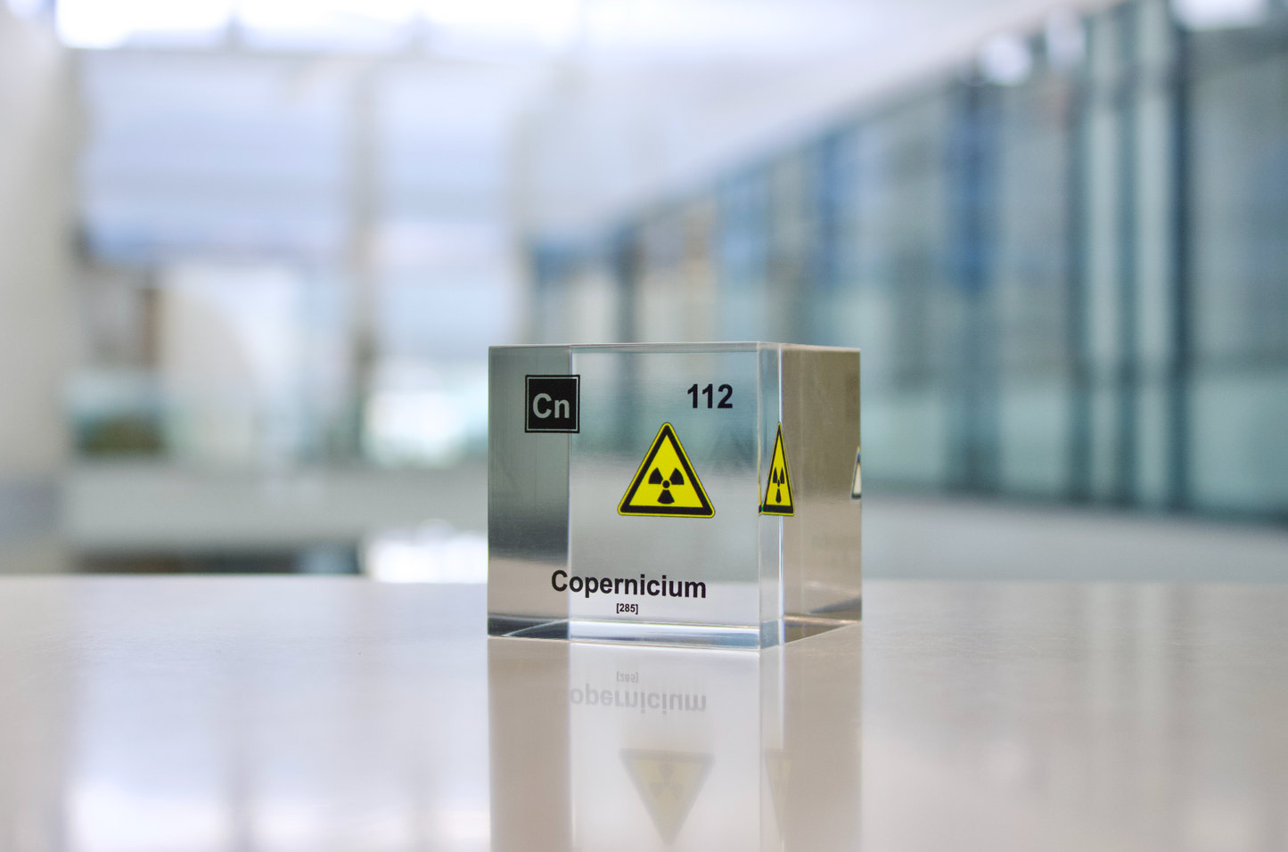 Copernicium Element Cube