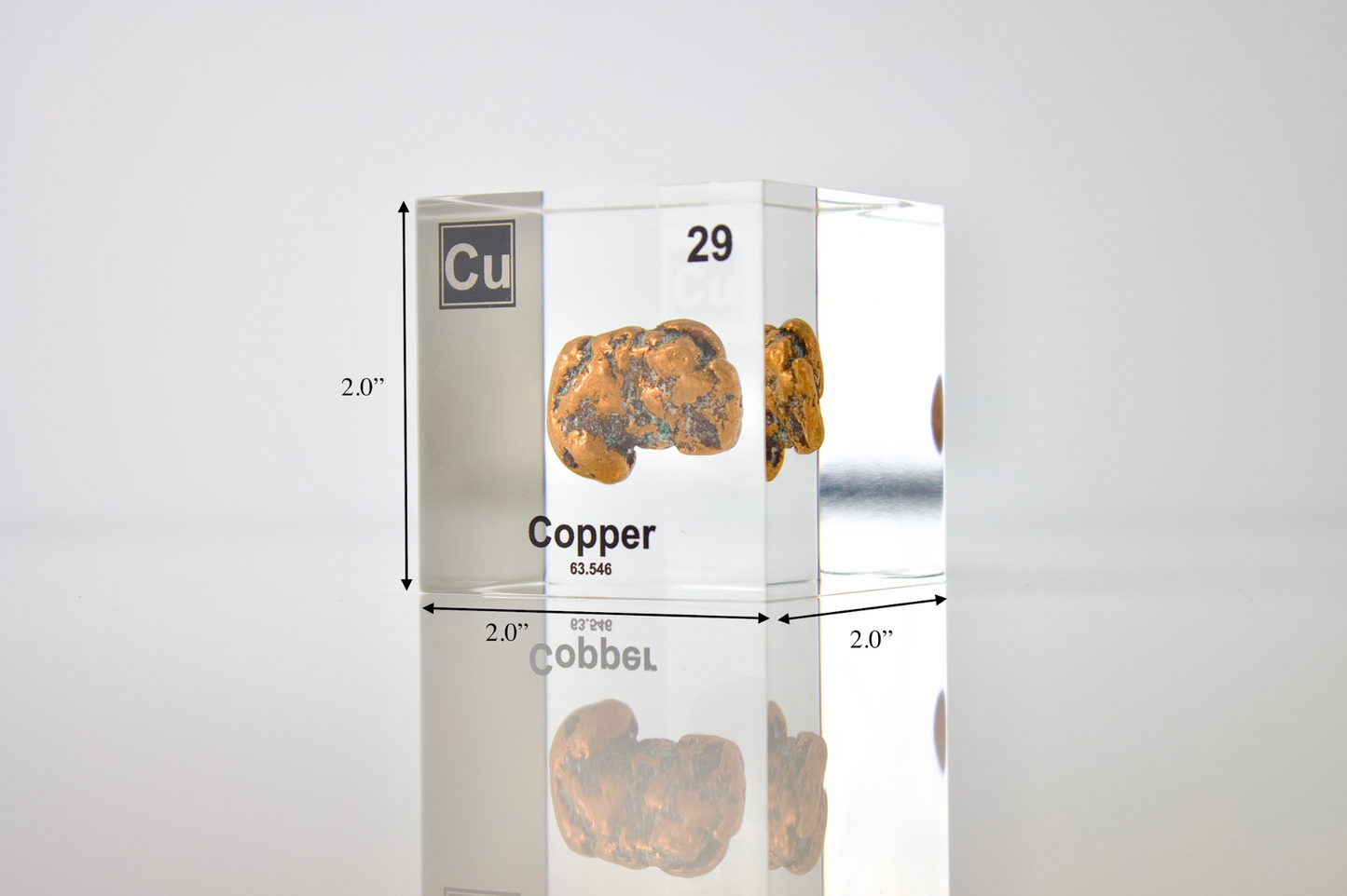 Copper Element Cube