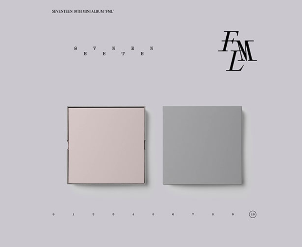 Seventeen 10th Mini Album  - Fml (Carat Version)
