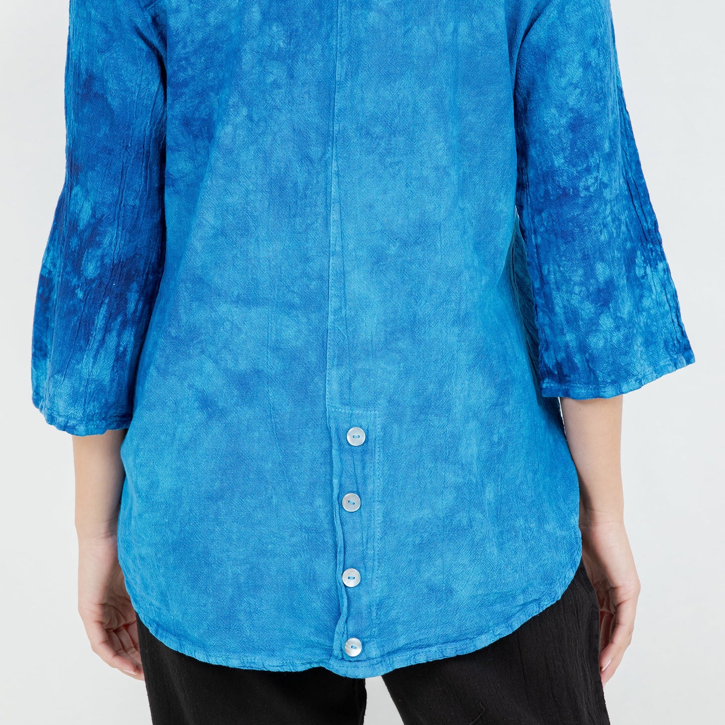 Leah Tuxedo Top with New Colors! 100% Cotton Gauze
