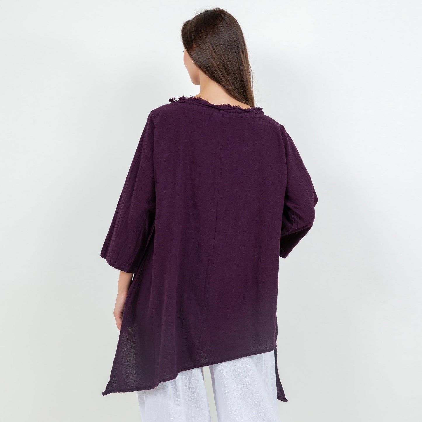 Zoe Top - Looser Fitting Comfort 100% Cotton Gauze