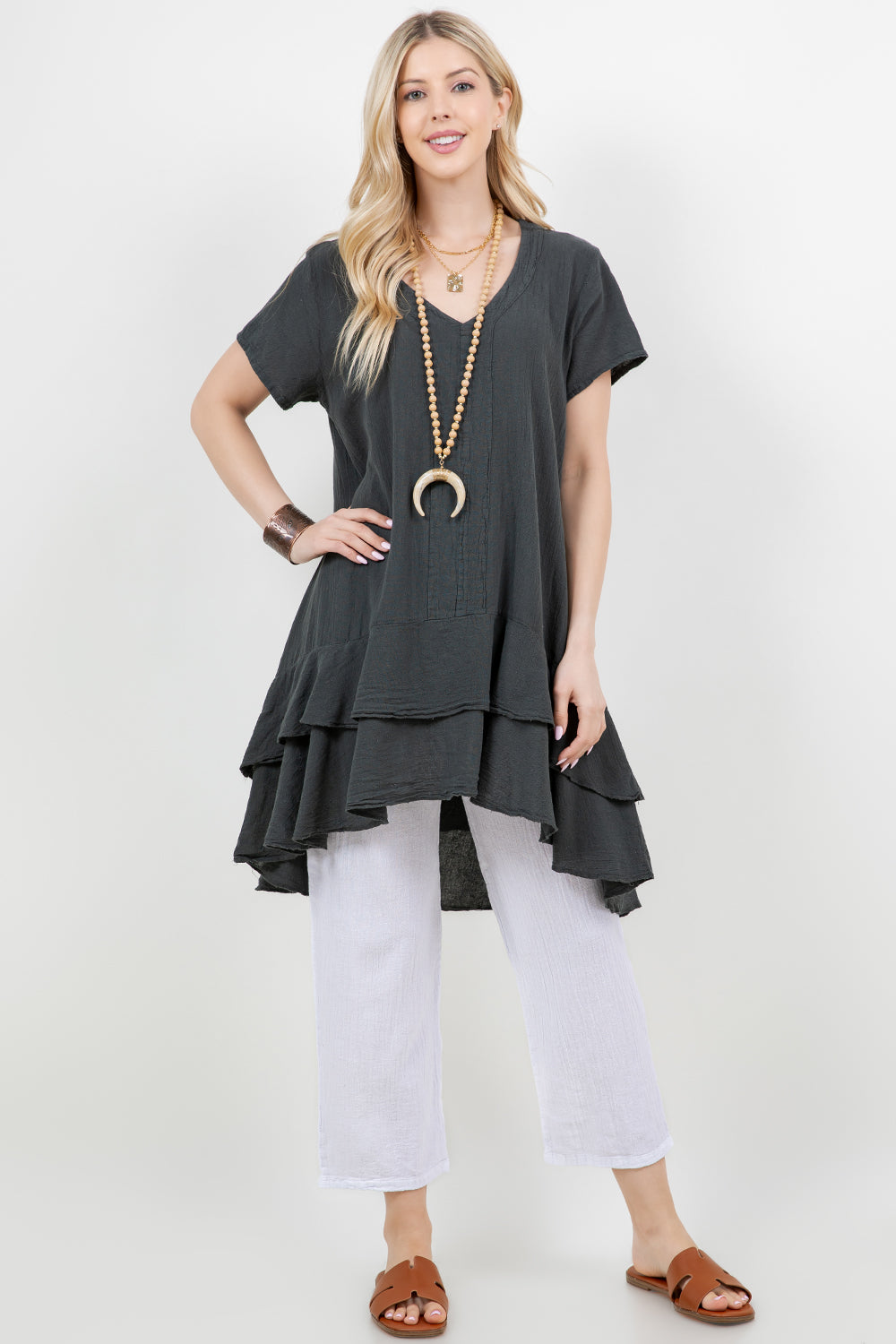 Andrea Top- 100% Cotton Gauze