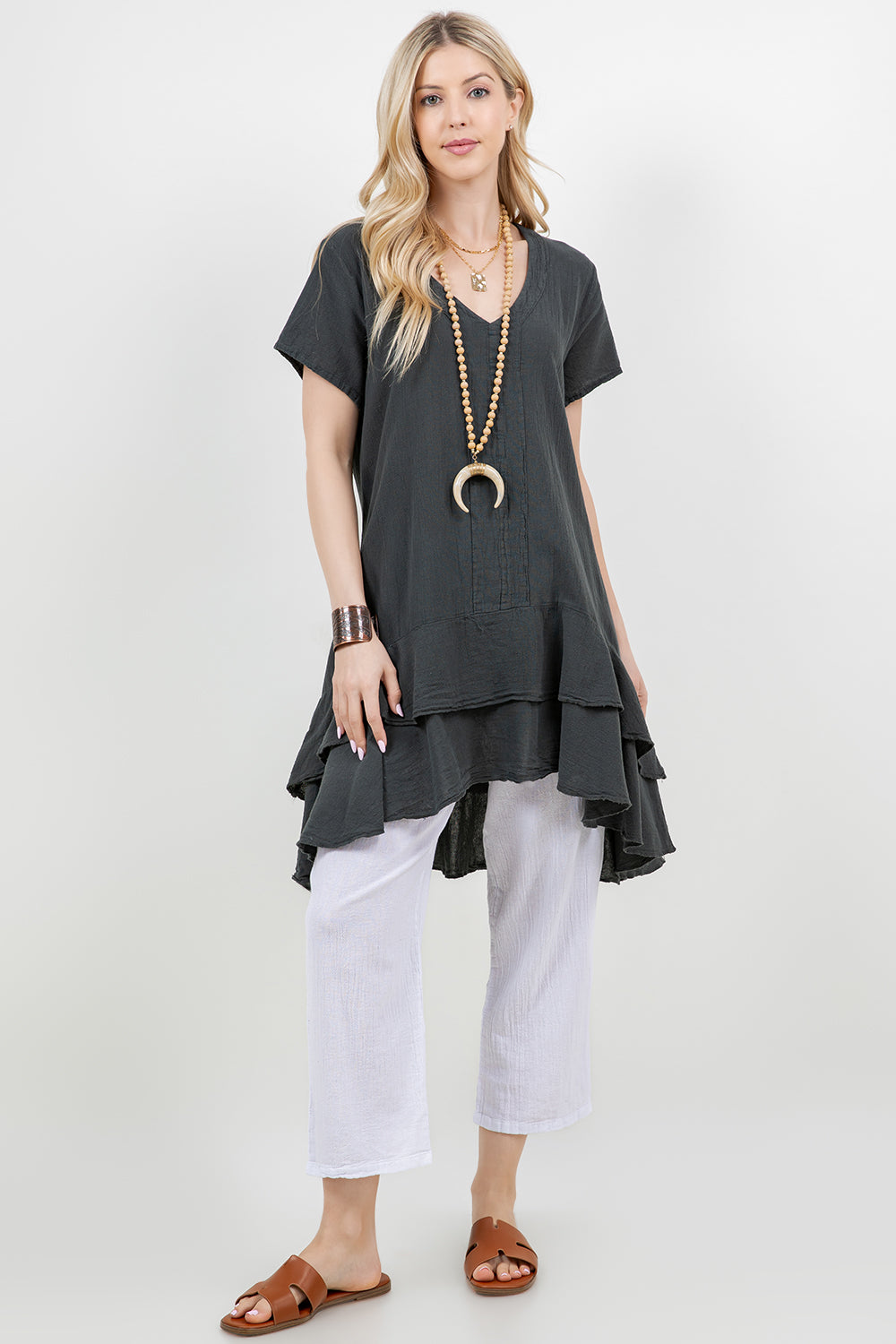 Andrea Top- 100% Cotton Gauze