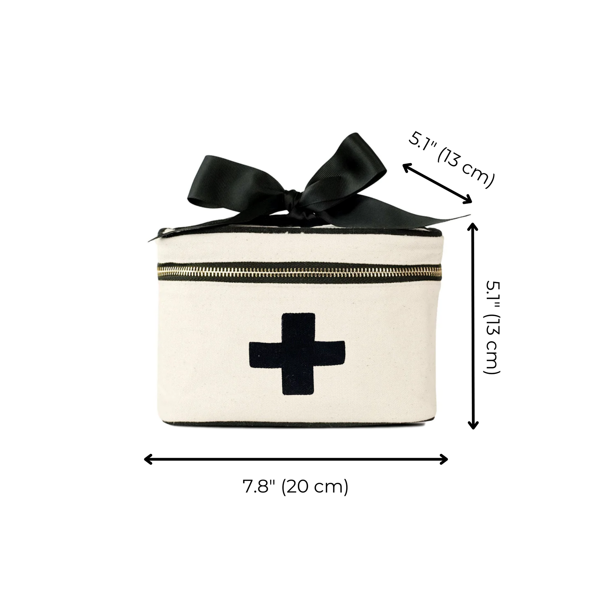 Meds and First Aid Storage Box, Cream - Osadia Concept Store