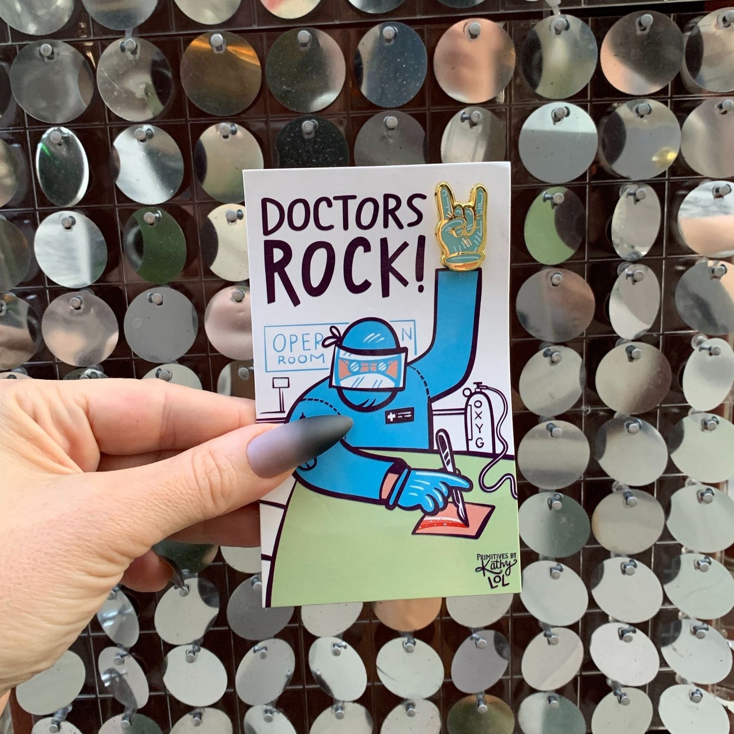 Cute Enamel Pins on Gift Cards - 40+ Options!