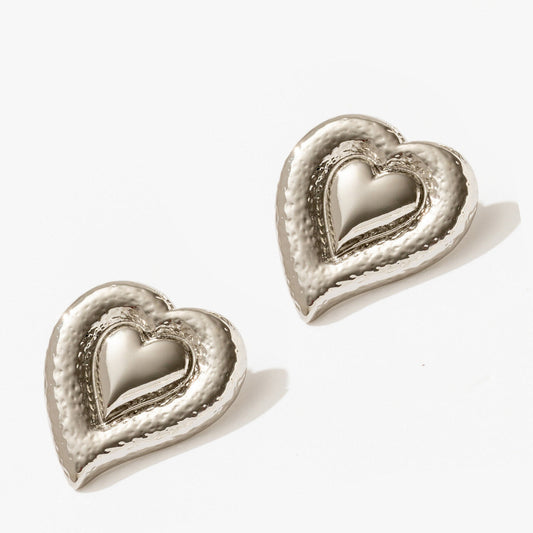 Prague Earrings in Silver