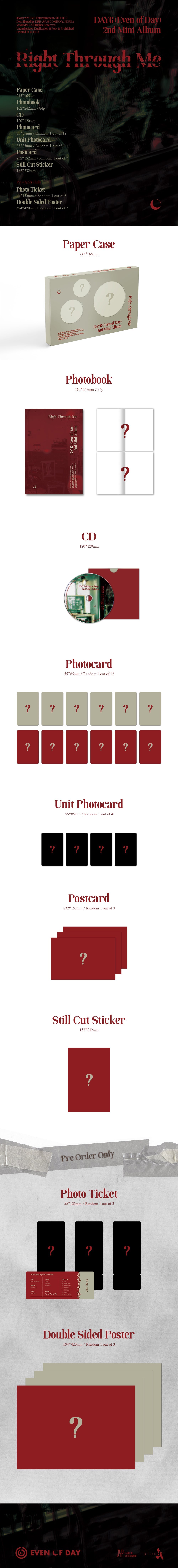 Day6 - Mini Album Vol.2 [Right Through Me]