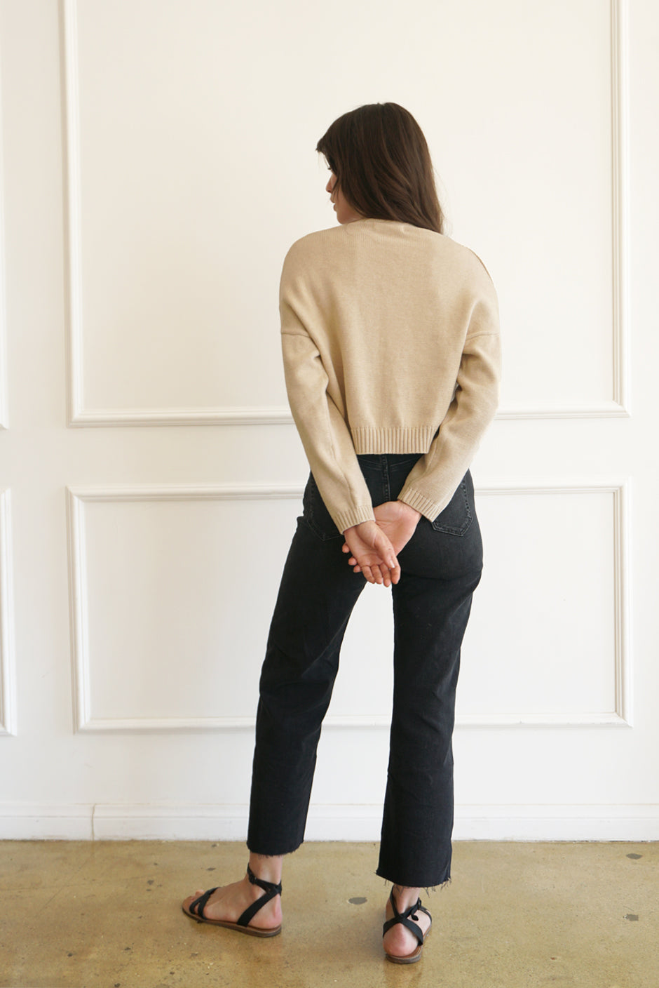Diana Cardigan in Sand - Osadia Concept Store